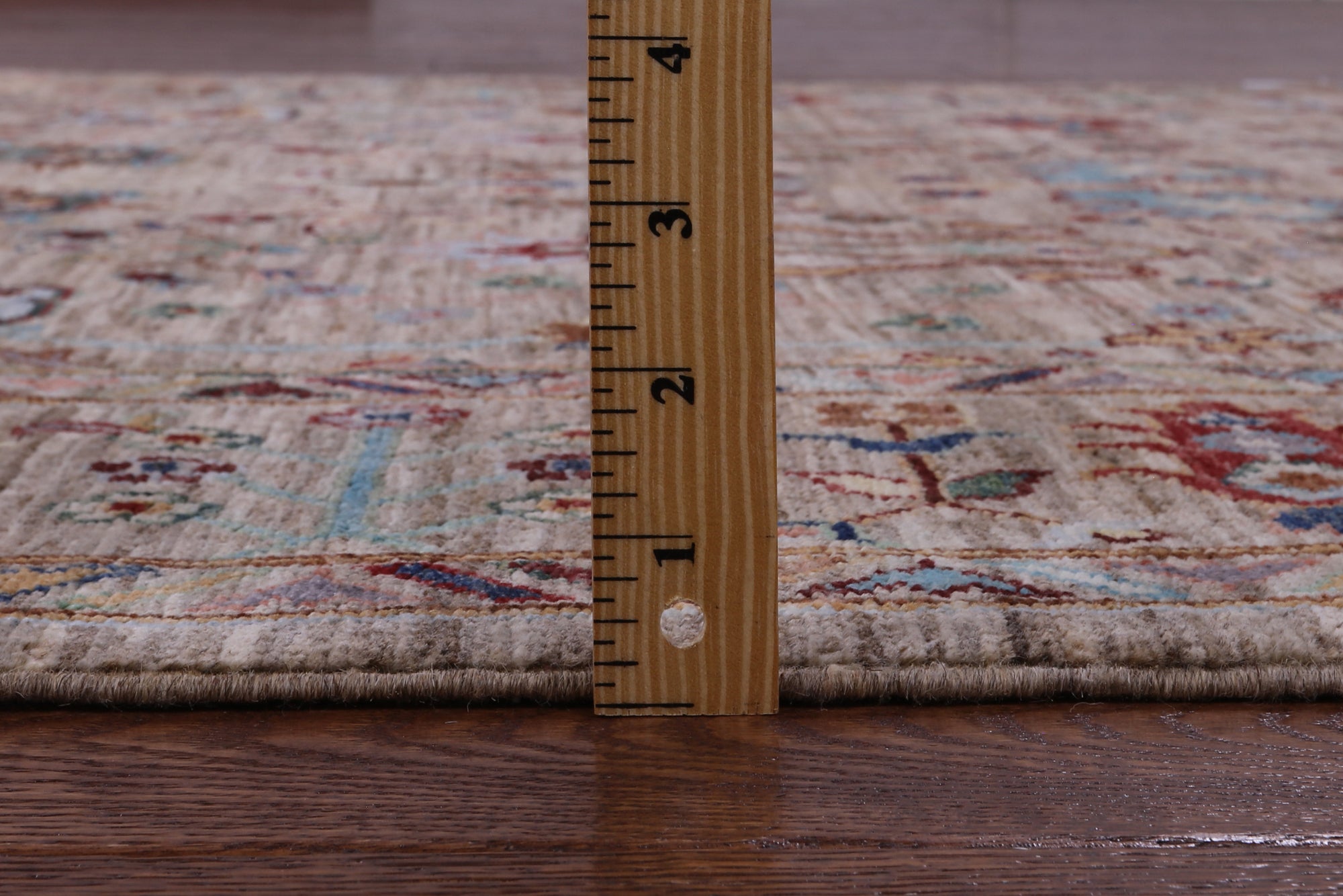 Peshawar Hand Knotted Wool Rug - 5' 9" X 7' 11" - Golden Nile