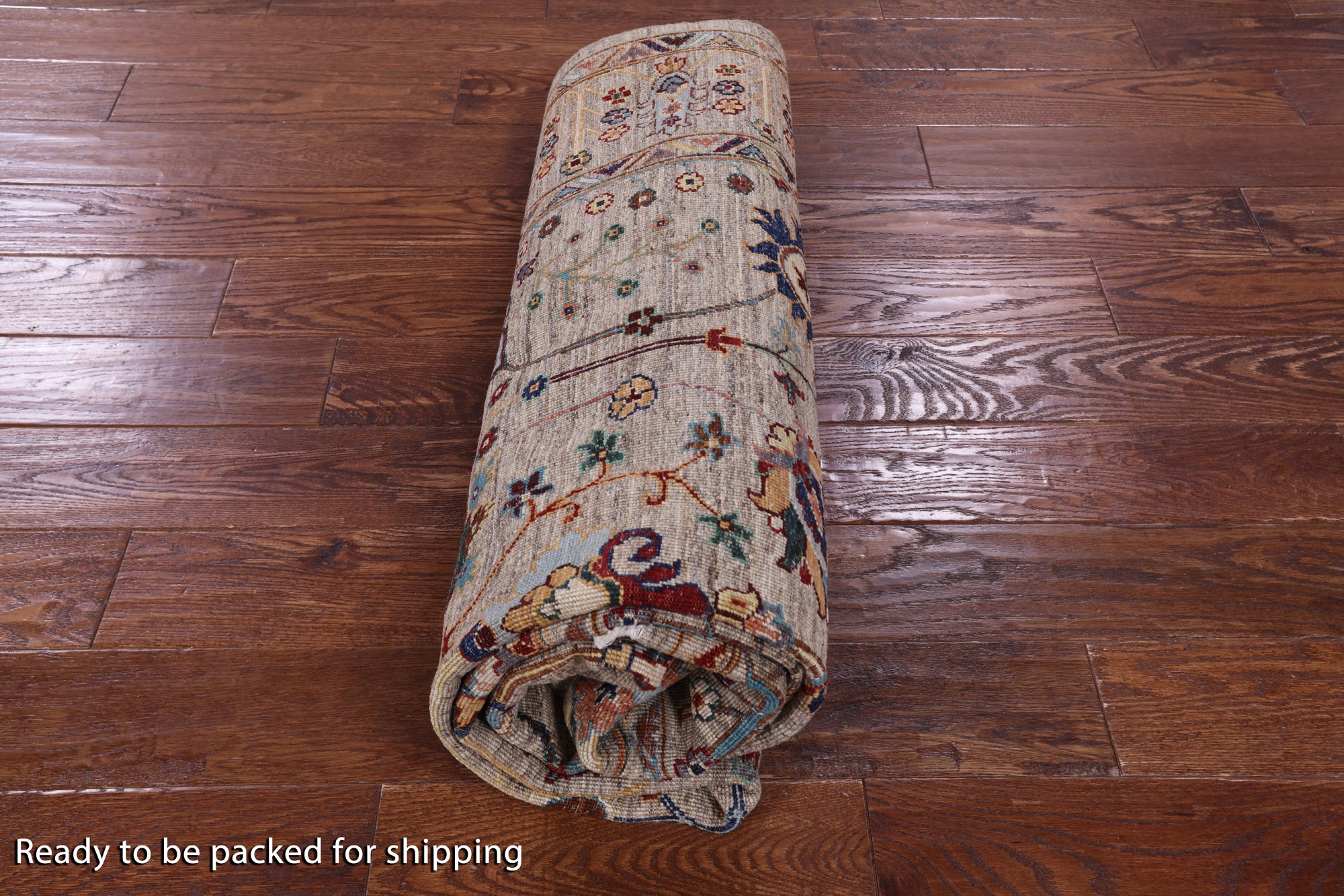 Peshawar Hand Knotted Wool Rug - 5' 9" X 7' 11" - Golden Nile