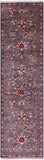 Grey Peshawar Hand Knotted Wool Runner Rug - 2' 8" X 9' 9" - Golden Nile
