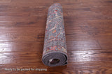 Grey Peshawar Hand Knotted Wool Runner Rug - 2' 8" X 9' 9" - Golden Nile
