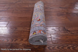 Grey Peshawar Handmade Wool Runner Rug - 2' 7" X 10' 2" - Golden Nile