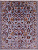 Persian Tabriz Hand Knotted Wool Rug - 8' 10" X 11' 8" - Golden Nile
