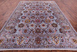 Persian Tabriz Hand Knotted Wool Rug - 8' 10" X 11' 8" - Golden Nile