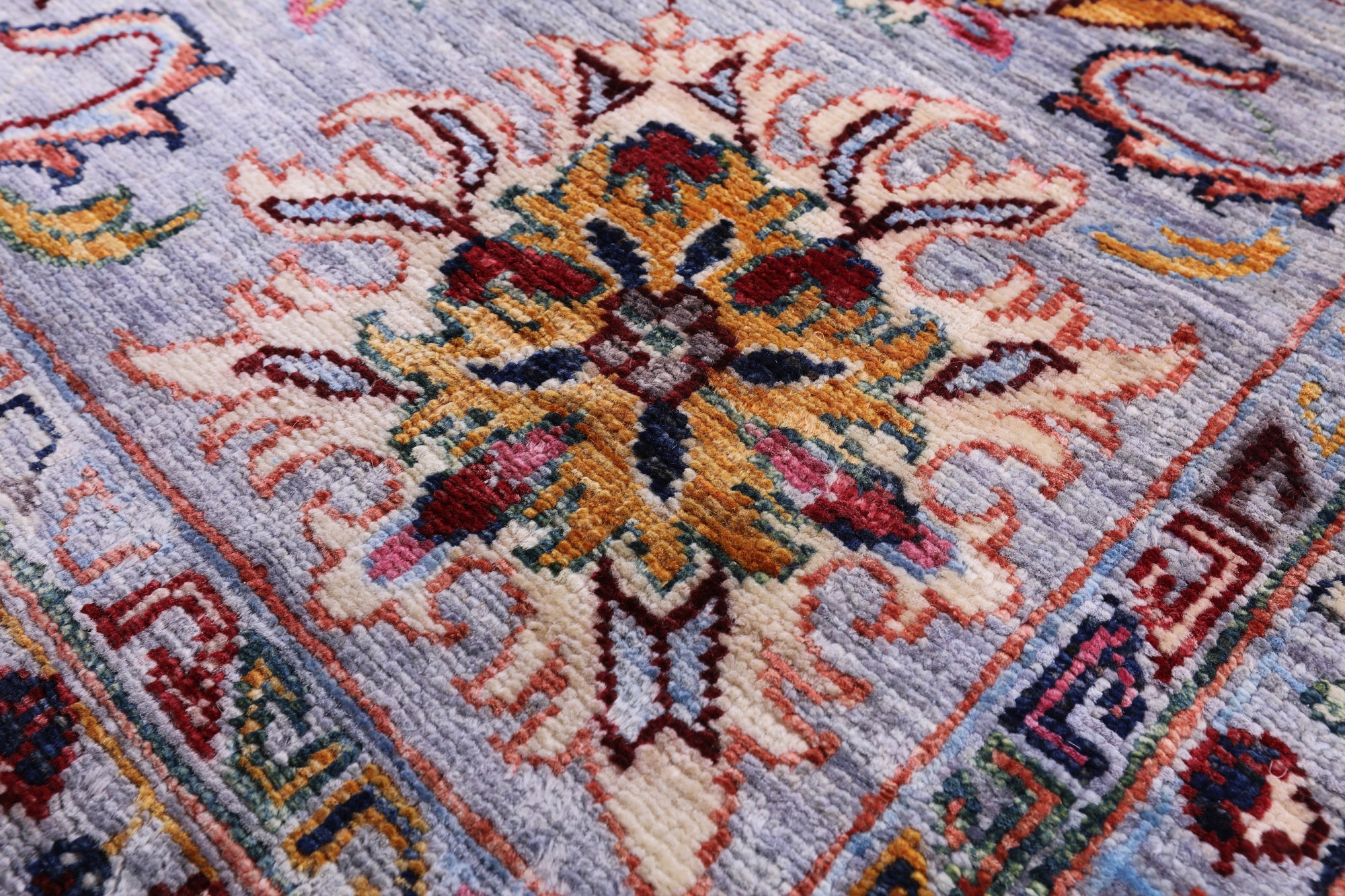 Persian Tabriz Hand Knotted Wool Rug - 8' 10" X 11' 8" - Golden Nile