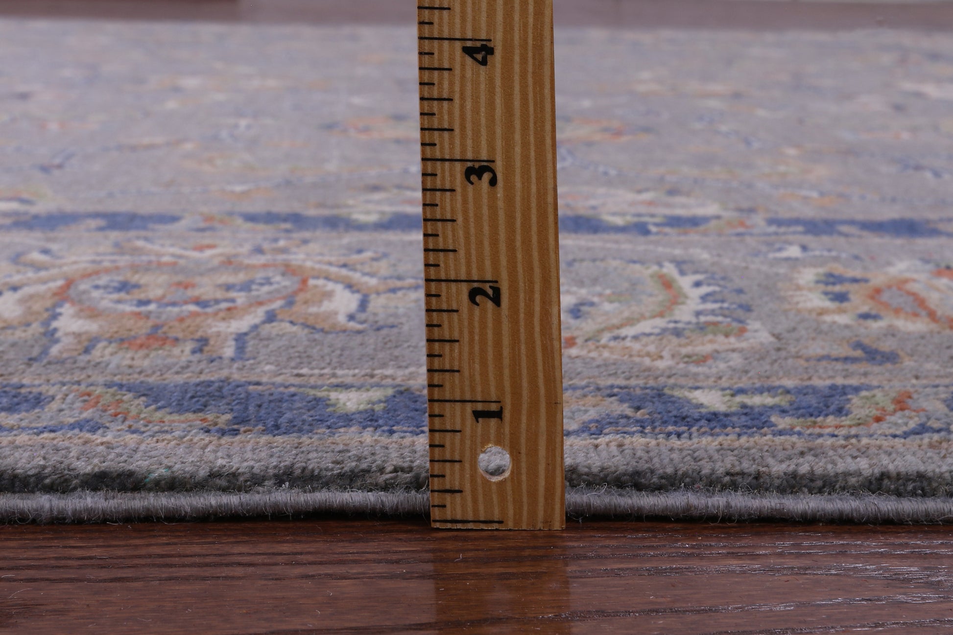 Grey Turkish Oushak Hand Knotted Wool Rug - 8' 0" X 10' 0" - Golden Nile