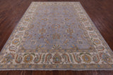 Grey Turkish Oushak Handmade Wool Rug - 8' 10" X 11' 5" - Golden Nile
