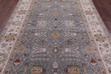 Grey Turkish Oushak Handmade Wool Rug - 6' 6" X 9' 11" - Golden Nile