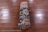Brown Persian Fine Serapi Handmade Wool Rug - 6' 8" X 9' 10" - Golden Nile