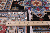 Brown Persian Fine Serapi Handmade Wool Rug - 6' 8" X 9' 10" - Golden Nile