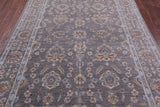 Grey Turkish Oushak Handmade Wool Rug - 6' 0" X 8' 9" - Golden Nile