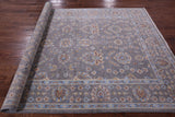 Grey Turkish Oushak Handmade Wool Rug - 6' 0" X 8' 9" - Golden Nile