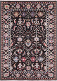 Brown Turkish Oushak Hand Knotted Wool Rug - 6' 1" X 8' 11" - Golden Nile