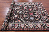 Brown Turkish Oushak Hand Knotted Wool Rug - 6' 1" X 8' 11" - Golden Nile