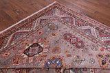 Super Kazak Handmade Wool Rug - 8' 0" X 9' 8" - Golden Nile