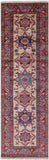 Super Kazak Hand Knotted Wool Runner Rug - 2' 9" X 8' 10" - Golden Nile