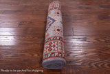 Super Kazak Handmade Wool Runner Rug - 2' 8" X 8' 4" - Golden Nile