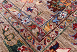 Persian Tabriz Hand Knotted Wool Rug - 6' 7" X 9' 10" - Golden Nile