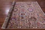 Persian Tabriz Hand Knotted Wool Rug - 6' 7" X 9' 10" - Golden Nile