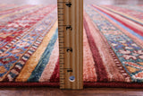 Khorjin Persian Gabbeh Handmade Wool Rug - 5' 8" X 7' 10" - Golden Nile