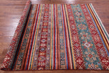 Khorjin Persian Gabbeh Handmade Wool Rug - 5' 8" X 7' 10" - Golden Nile