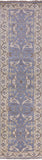 Turkish Oushak Hand Knotted Wool Runner Rug - 2' 7" X 9' 10" - Golden Nile