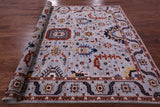 Persian Fine Serapi Hand Knotted Wool Rug - 8' 1" X 9' 9" - Golden Nile