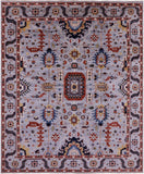 Persian Fine Serapi Hand Knotted Wool Rug - 8' 1" X 9' 9" - Golden Nile