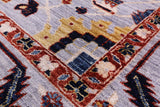 Persian Fine Serapi Hand Knotted Wool Rug - 8' 1" X 9' 9" - Golden Nile