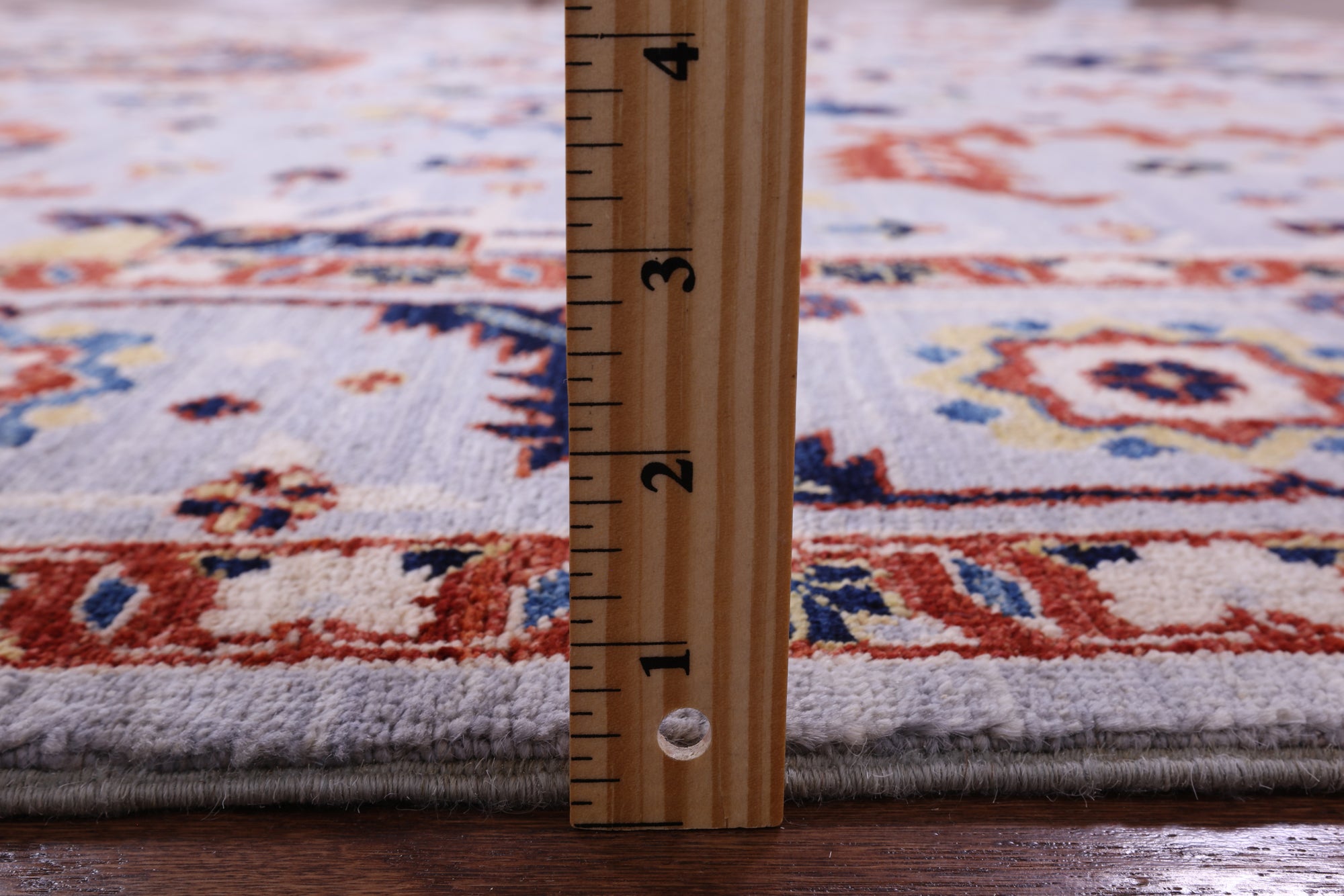 Persian Fine Serapi Hand Knotted Wool Rug - 8' 1" X 9' 9" - Golden Nile