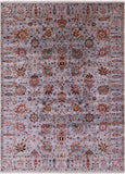 Peshawar Hand Knotted Wool Rug - 8' 3" X 11' 3" - Golden Nile
