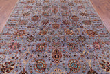 Peshawar Hand Knotted Wool Rug - 8' 3" X 11' 3" - Golden Nile