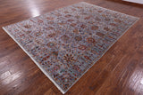 Peshawar Hand Knotted Wool Rug - 8' 3" X 11' 3" - Golden Nile
