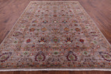 Peshawar Hand Knotted Wool Rug - 9' 0" X 11' 7" - Golden Nile