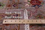 Peshawar Hand Knotted Wool Rug - 9' 0" X 11' 7" - Golden Nile