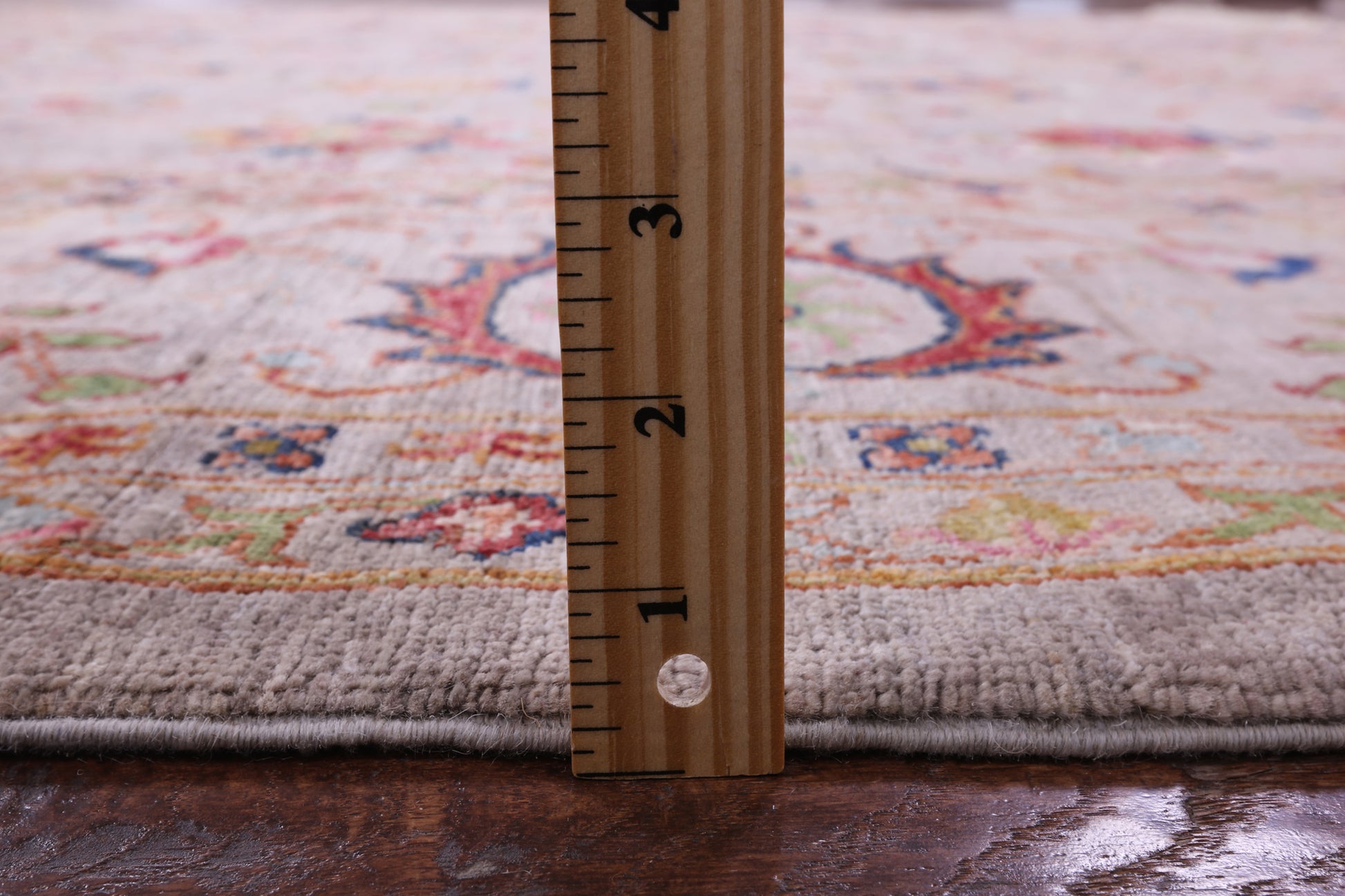 Peshawar Hand Knotted Wool Rug - 9' 0" X 11' 7" - Golden Nile