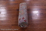 Grey Persian Tabriz Hand Knotted Wool Rug - 5' 8" X 8' 1" - Golden Nile