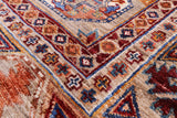 Turkmen Ersari Handmade Wool Rug - 5' 10" X 7' 7" - Golden Nile