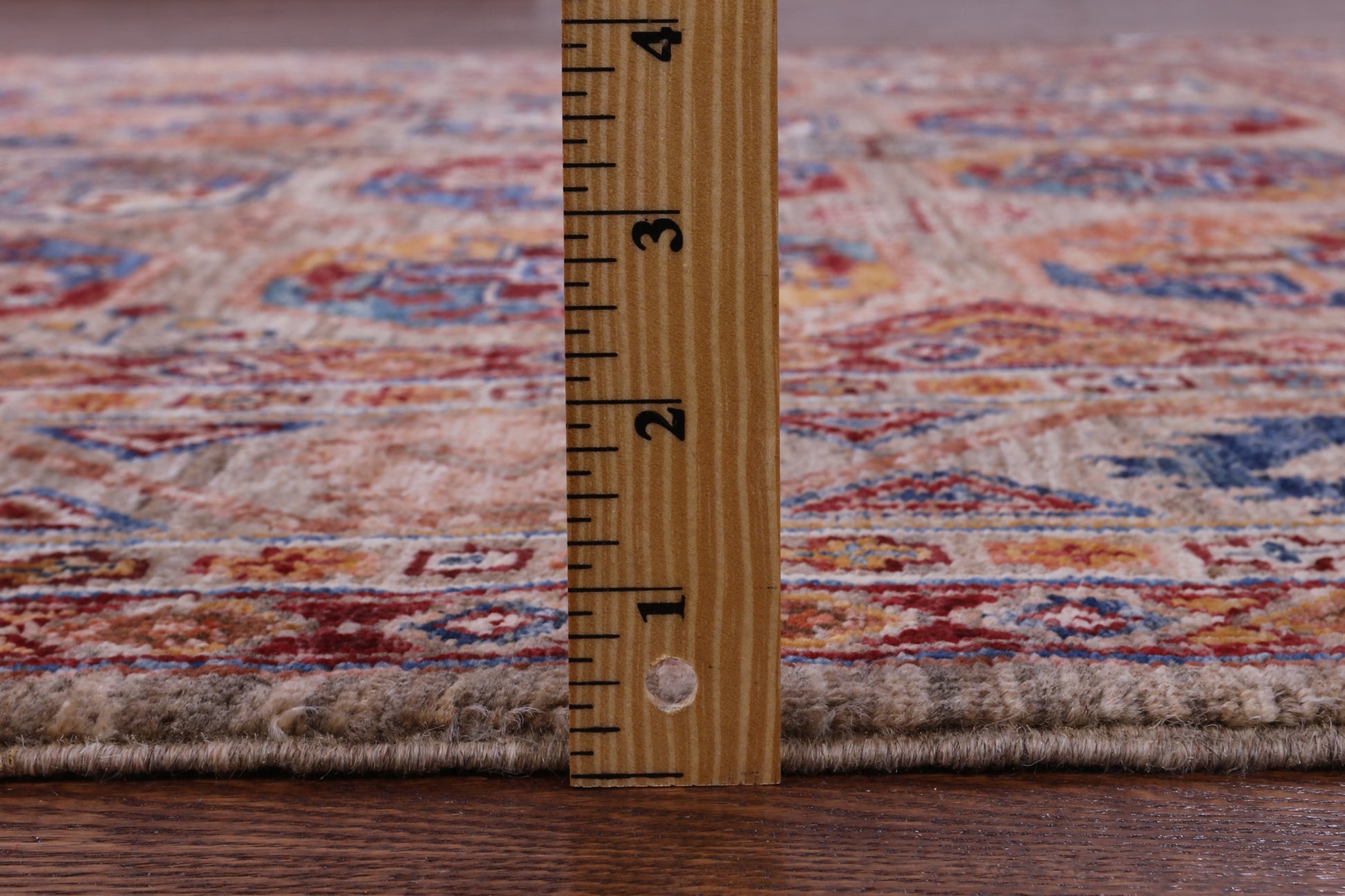 Turkmen Ersari Handmade Wool Rug - 5' 10" X 7' 7" - Golden Nile