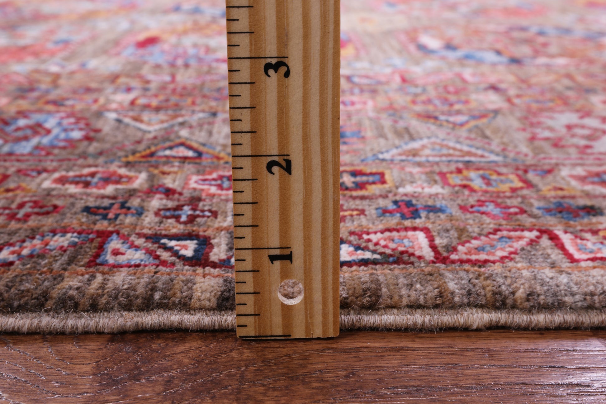Turkmen Ersari Handmade Wool Rug - 5' 7" X 8' 1" - Golden Nile