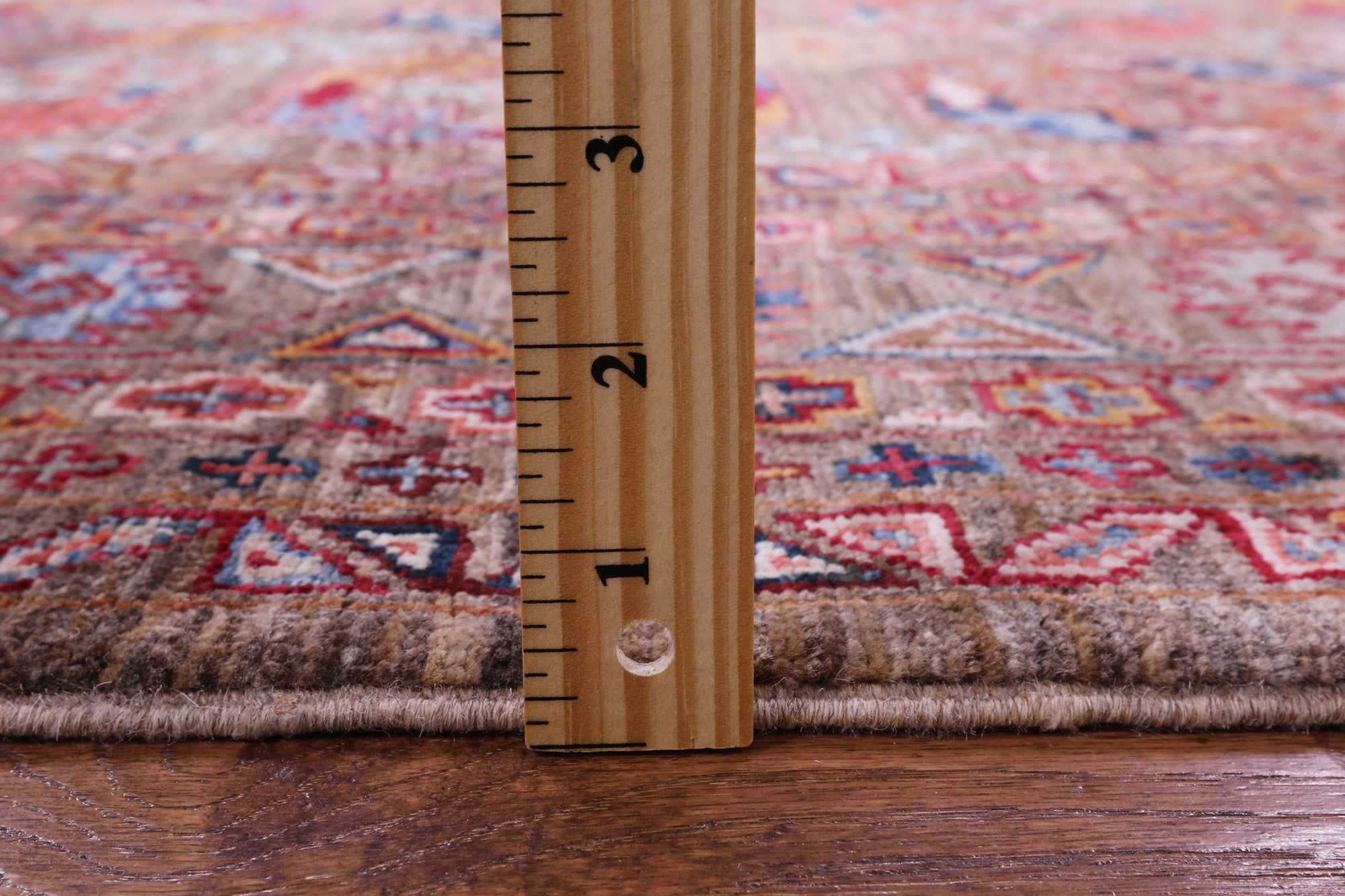 Turkmen Ersari Handmade Wool Rug - 5' 7" X 8' 1" - Golden Nile