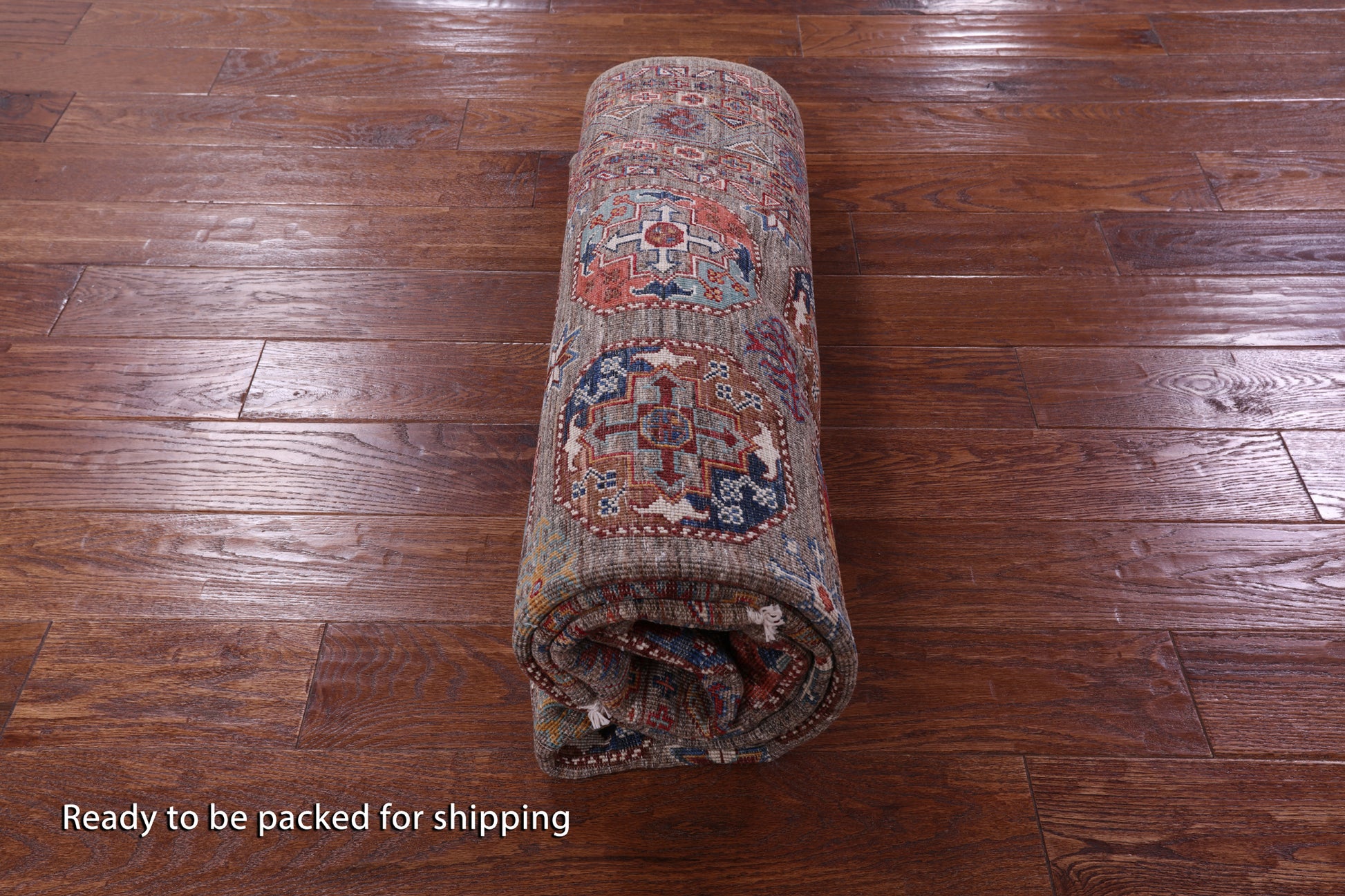 Turkmen Ersari Handmade Wool Rug - 5' 7" X 8' 1" - Golden Nile