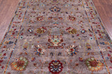 Peshawar Handmade Wool Rug - 5' 9" X 8' 2" - Golden Nile