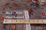 Peshawar Handmade Wool Rug - 5' 9" X 8' 2" - Golden Nile