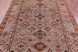Super Kazak Handmade Wool Rug - 6' 0" X 8' 6" - Golden Nile