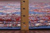 Blue Super Kazak Handmade Wool Rug - 5' 10" X 8' 7" - Golden Nile