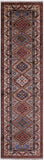 Super Kazak Hand Knotted Wool Runner Rug - 2' 7" X 9' 8" - Golden Nile