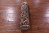 Super Kazak Handmade Wool Runner Rug - 2' 8" X 9' 7" - Golden Nile