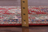 Red Super Kazak Hand Knotted Wool Runner Rug - 2' 8" X 9' 5" - Golden Nile