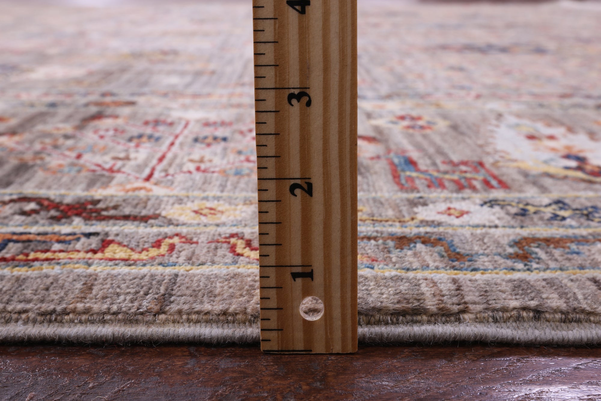 Tribal Persian Gabbeh Handmade Wool Rug - 9' 1" X 11' 11" - Golden Nile