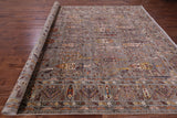 Tribal Persian Gabbeh Handmade Wool Rug - 9' 2" X 11' 10" - Golden Nile